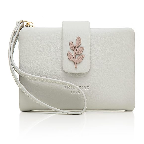Small Bifold Wristlet Wallet Handmade, Rfid Blocking Wallet :'D - Picture 1 of 7